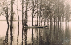 Karlstad, Översvämmningen från Herrgårdsallen 1916