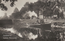 Karlstad. Pråmkanalen Karlstad. Pråmkanalen