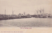 Parti af Karlstads Hamn 1903 Parti af Karlstads Hamn 1903