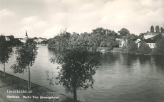 Karlstad, Motiv från Järnvägsbron 1952 Karlstad, Motiv från Järnvägsbron 1952