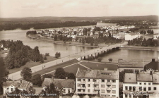 Karlstad, Tingvallabron och Sundsta 1955 Karlstad, Tingvallabron och Sundsta 1955