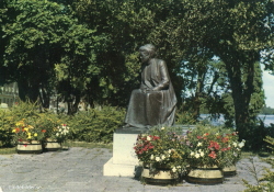 Karlstad, Teaterparken, Selma Lagerlöf 1963 Karlstad, Teaterparken, Selma Lagerlöf 1963