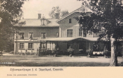 Officerspaviljongen. FD Jägarlägret, Trossnäs 1906 Officerspaviljongen. FD Jägarlägret, Trossnäs 1906