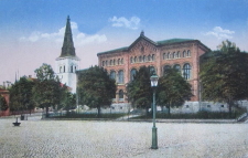 Karlstad, Läroverket och Kyrkan Karlstad, Läroverket och Kyrkan