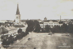 Karlstad, Läroverket och Domkyrkan 1926 Karlstad, Läroverket och Domkyrkan 1926