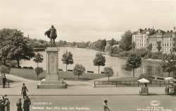 Karlstad, Karl IX´s Staty och Klarälven Karlstad, Karl IX´s Staty och Klarälven