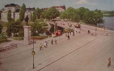Karlstad, Residenstorget med Carl 1x Staty Karlstad, Residenstorget med Carl 1x Staty