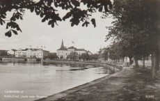 Karlstad, Utsikt från Älvgatan 1950 Karlstad, Utsikt från Älvgatan 1950