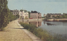 Karlstad. Älvgatan med Stadshotellet Karlstad. Älvgatan med Stadshotellet