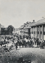 Lindesberg, Torget utanför Kyrkan