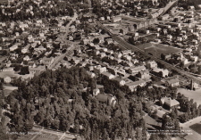 Flygfoto över Degerfors 1956