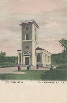 Örebro, Brefvens Kyrka 1904 Örebro, Brefvens Kyrka 1904
