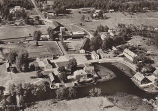 Örebro, Flygfoto över Brevens Bruk 1956 Örebro, Flygfoto över Brevens Bruk 1956