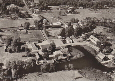 Örebro, Flygfoto över Brevens Bruk 1956