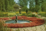 Rottneros, Blommor och Staty Rottneros, Blommor och Staty