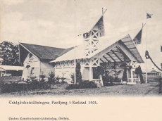 Träsgårdsutställningens Paviljong i Karlstad 1903 Träsgårdsutställningens Paviljong i Karlstad 1903