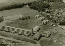 Hallstahammar, Centrala Verkstadsskolan, Kolbäck, Fygfoto 1962 Hallstahammar, Centrala Verkstadsskolan, Kolbäck, Fygfoto 1962