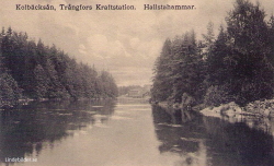 Kolbäcksån. Trångfors Kraftstation, Hallstahammar Kolbäcksån. Trångfors Kraftstation, Hallstahammar