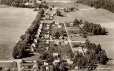 Hallsberg, Flygfoto över Odensvi