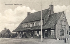 Trosa, Vagnhärads Stationshus 1907 Trosa, Vagnhärads Stationshus 1907