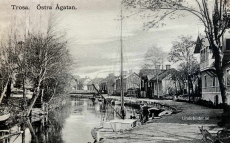 Trosa. Östra Ågatan 1908