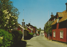 Trosa, Västra Långgatan 1989 Trosa, Västra Långgatan 1989