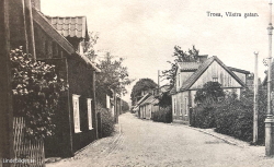 Trosa, Västra gatan 1914 Trosa, Västra gatan 1914