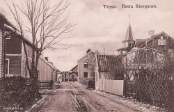 Trosa Östra Storgatan 1910 Trosa Östra Storgatan 1910