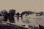 Trosa Ångbåtshamnen 1912