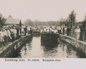 Storfors, Lundsbergs Skola, På utflykt, Knappfors Sluss Storfors, Lundsbergs Skola, På utflykt, Knappfors Sluss