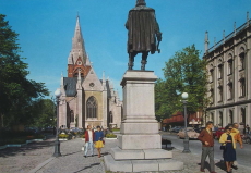 Örebro, Nikolaikyrkan och Engelbrektsstatyn Örebro, Nikolaikyrkan och Engelbrektsstatyn