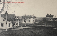 Storå Post och Järnvägsstationen 1910 Storå Post och Järnvägsstationen 1910