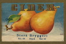 Storå Bryggeri, Cider