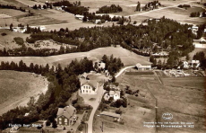 Flygfoto över Storå 1954