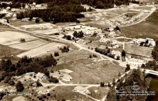 Flygfoto över Storå 1961