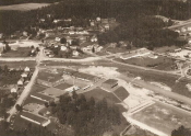 Flygfoto över Storå 1966