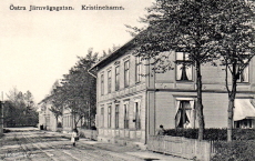 Östra Järnvägsgatan, Kristinehamn 1908 Östra Järnvägsgatan, Kristinehamn 1908
