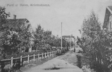 Kristinehamn, Parti av Dalen 1917