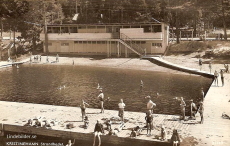 Kristinehamn, Strandbadet 1954 Kristinehamn, Strandbadet 1954