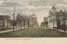 Kristinehamn, Parti från Järnvägsparken 1906 Kristinehamn, Parti från Järnvägsparken 1906