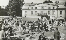 Kristinehamn, Södra Torget och Wahlundsgården 1955 Kristinehamn, Södra Torget och Wahlundsgården 1955