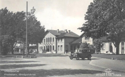 Kristinehamn. Järnvägsstationen