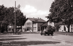 Kristinehamn. Järnvägsstationen Kristinehamn. Järnvägsstationen