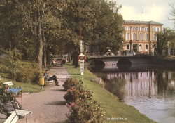Kristinehamn, Kanalen med Stadshotellet 1964 Kristinehamn, Kanalen med Stadshotellet 1964