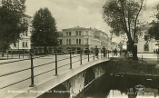 Kristinehamn, Hotellplan och Kungsgatan 1928 Kristinehamn, Hotellplan och Kungsgatan 1928