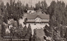 Flygfoto över Skagersbrunns Semesterhem