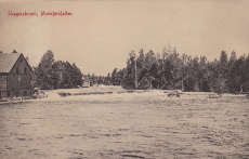 Kristinehamn, Skagersbrunn, Munkforsfallet 1908