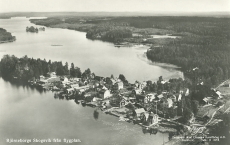 Kristinehamn, Björneborgs Skogsvik från Flygplan Kristinehamn, Björneborgs Skogsvik från Flygplan