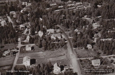 Kristinehamn, Flygfoto över Björneborg 1954 Kristinehamn, Flygfoto över Björneborg 1954