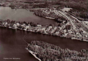 Kristinehamn, Flygfoto över Björneborg 1962 Kristinehamn, Flygfoto över Björneborg 1962